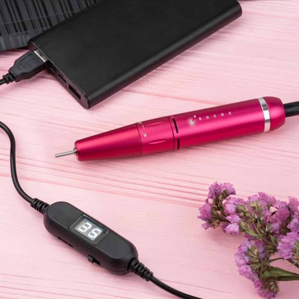 Фрезер для маникюра Bucos I-Zen Pro Nail Drill (45W/35000 оборотов), розовый на beauty-prof.com Фото 4 Фрезер для маникюра Bucos I-Zen Pro Nail Drill (45W/35000 оборотов), розовый Фото 4