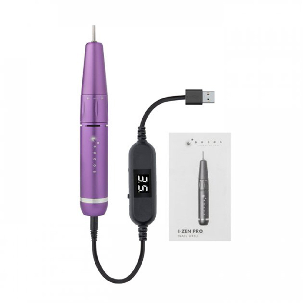 Фрезер для маникюра Bucos I-Zen Pro Nail Drill (45W/35000 оборотов), лавандовый на beauty-prof.com Фото 2 Фрезер для маникюра Bucos I-Zen Pro Nail Drill (45W/35000 оборотов), лавандовый Фото 2
