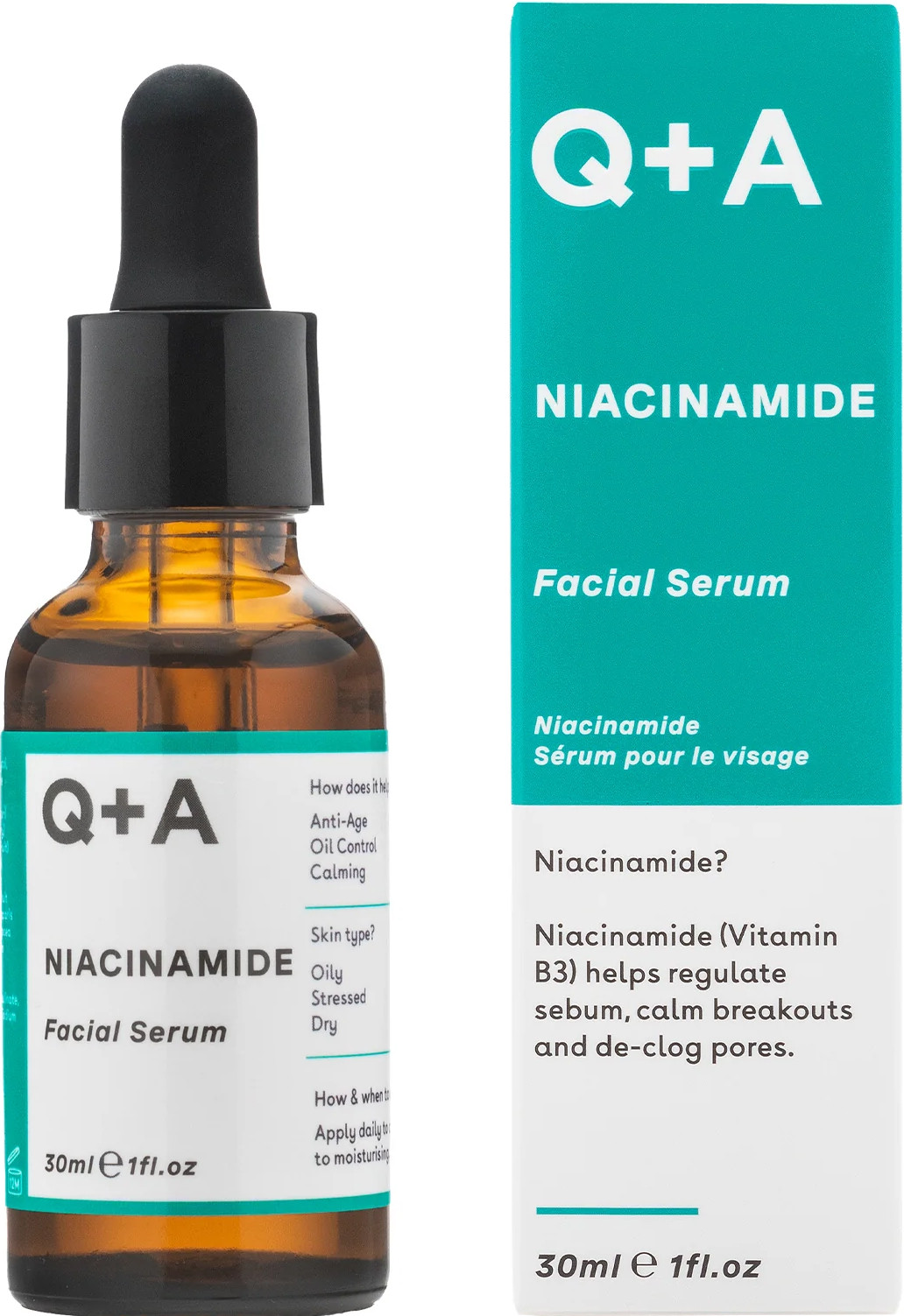 Сироватка з ніацинамідом Niacinamide Serum Q+A, 30 мл  Фото 2 