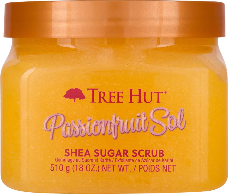 Скраб для тіла Passionfruit Sugar Scrub Tree Hut, 510 г