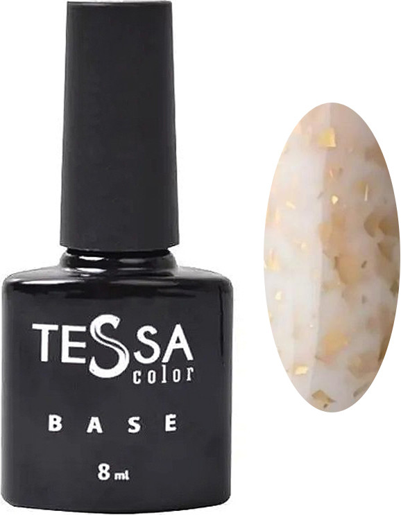 Основа каучукова для гель-лаку Milk Gold Tessa, 8 мл