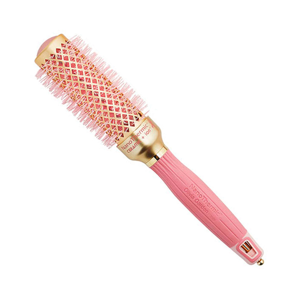 Брашінг Nano Thermic + ion 18 mm PINK EDITION Olivia Garden