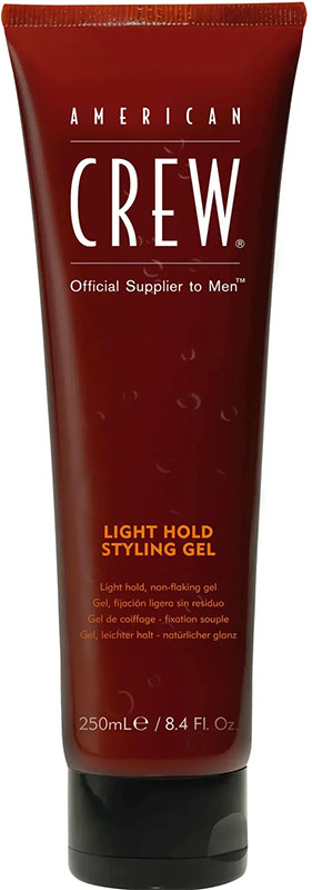 Гель для волосся слабкої фіксації Light Hold Gel American Crew, 250 мл