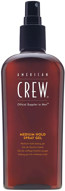 Спрей-гель середньої фіксації Medium Hold Spray Gel American Crew, 250 мл