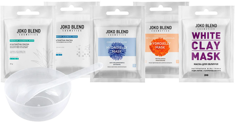 Набір для догляду за обличчям Face Mask Multipack Joko Blend на beauty-prof.com Фото 2 Набір для догляду за обличчям Face Mask Multipack Joko Blend Фото 2
