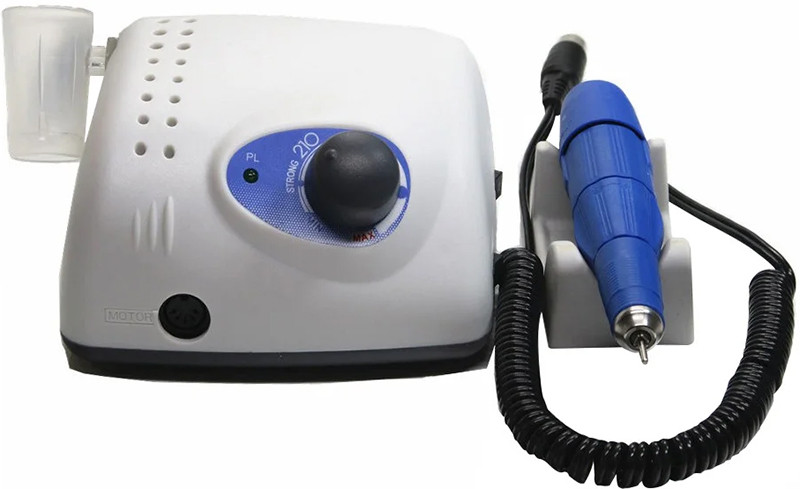 Фрезер для маникюра Strong - 210 45000/65 W ручка 105 L NP на beauty-prof.com Фрезер для маникюра Strong - 210 45000/65 W ручка 105 L NP