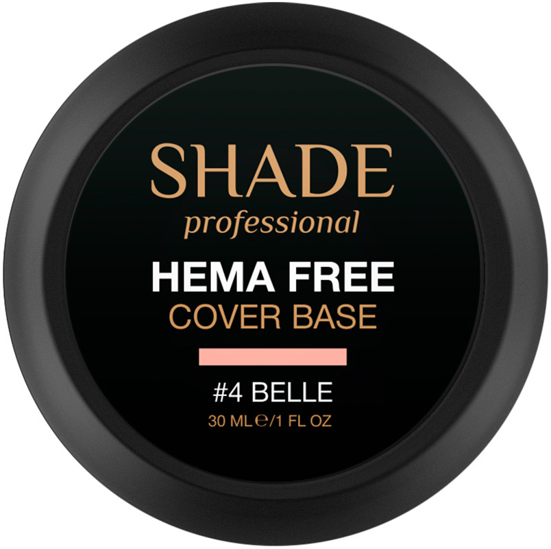 База для ногтей cover Hema Free №4 Belle Shade 30 мл на beauty-prof.com Фото 2 База для ногтей cover Hema Free №4 Belle Shade 30 мл Фото 2