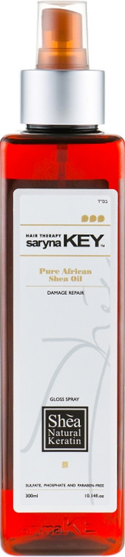 Спрей-блеск для восстановления волосс маслом Ши Saryna Key, 300 мл на beauty-prof.com Спрей-блеск для восстановления волосс маслом Ши Saryna Key, 300 мл