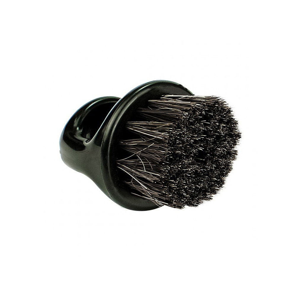Щітка для бороди кругла з ручкою в коробочці Barber Nails Plus  Фото 2 