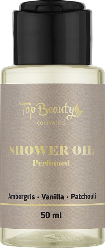 Олія для душу парфумована Амбра-Ваніль-Пачулі Top Beauty, 50 мл