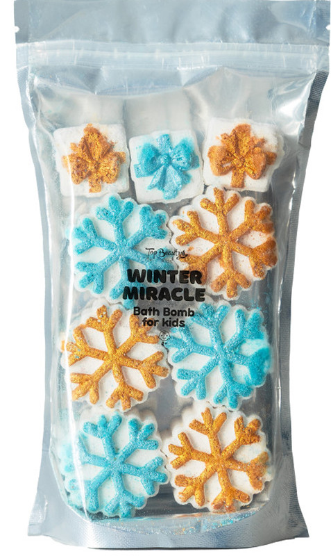 Набір бомбочки для ванни для дітей Winter Miracle Top Beauty, 400 г