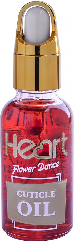 Олія квіткова для кутикул Lady Red (Червона) Heart, 50 мл