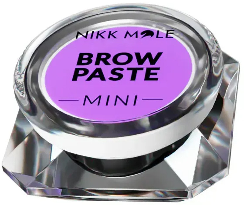 Паста для брів лавандова Brow Paste Mini Levander Nikk Mole, 3.5 г