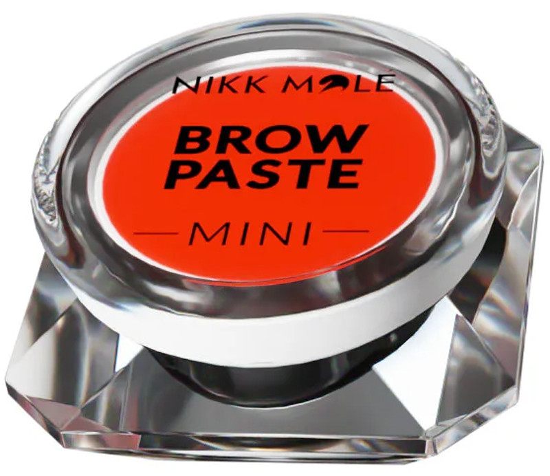 Паста для брів помаранчева Brow Paste Mini Orange Nikk Mole, 3.5 г