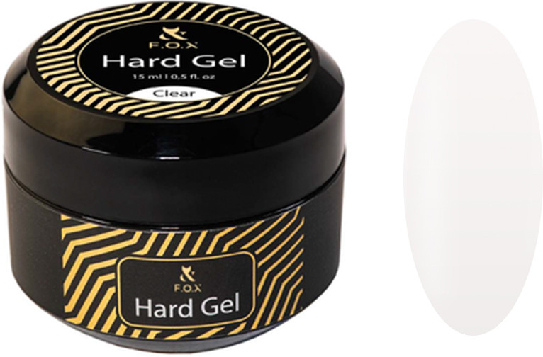 Строительный гель жидкий Hard gel Clear F.O.X, 15 мл