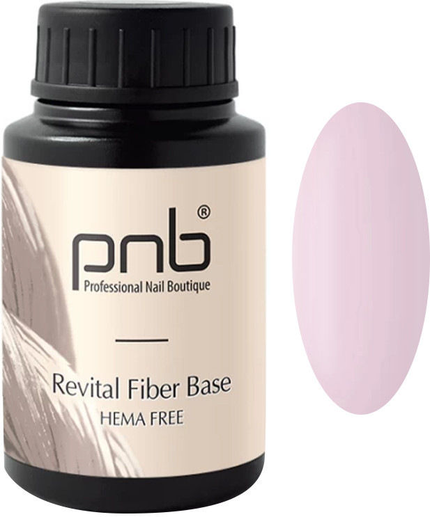 База файбер Revital  молочно-розовая Fiber Base Milk Pink PNB,30 мл