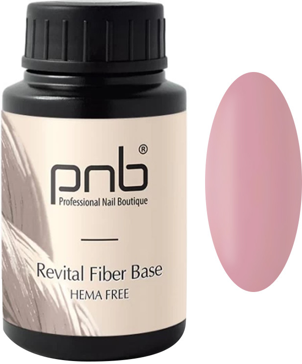 База файбер Revital PNВ порцеляновий рожевий Fiber Base Porcelain Pink PNB,30 мл