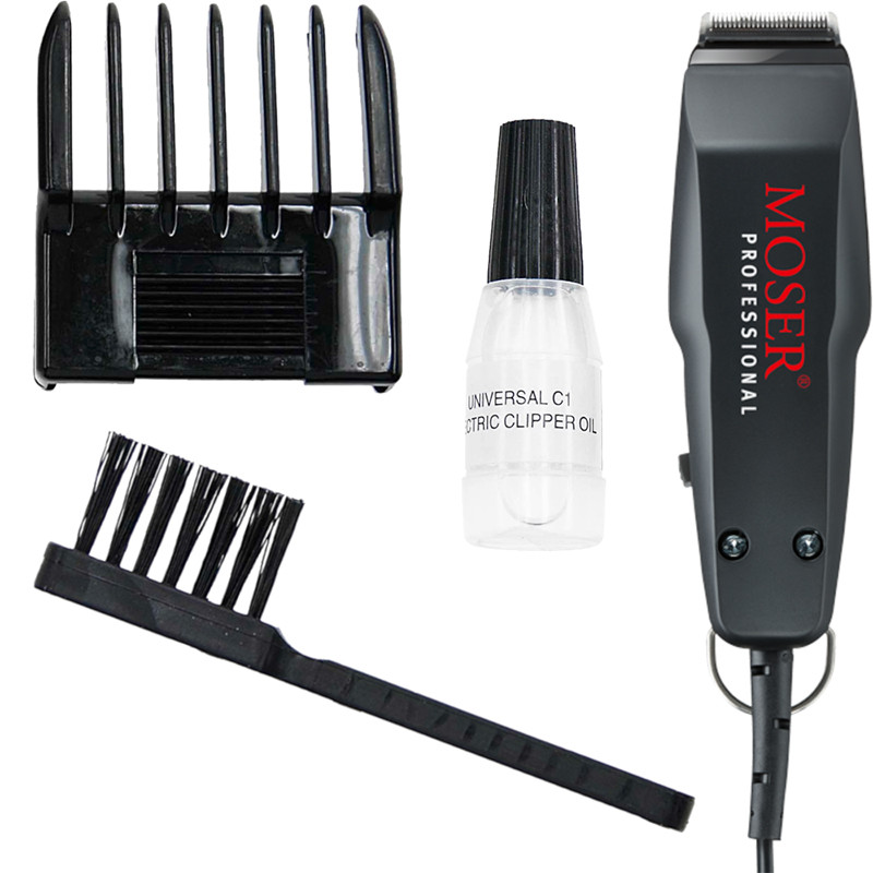 Машинка для стрижки чорна Moser 1400 Classic Mini 1411-0087  Фото 3 