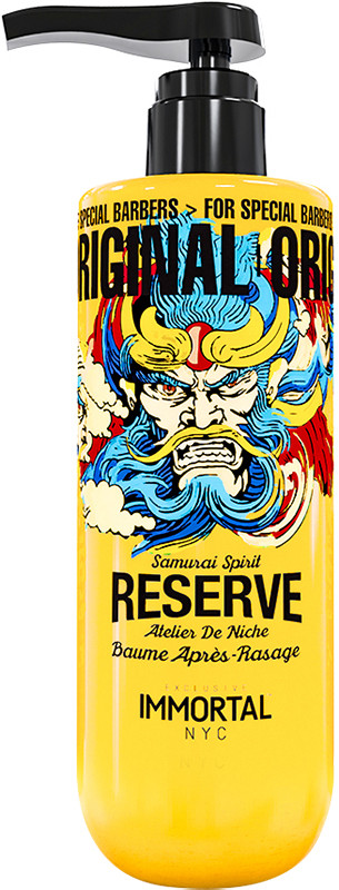 Бальзам після гоління Samurai Aftershave Balsam Immortal, 500 мл