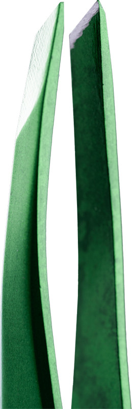 Пінцет для брів скошений GREEN TM ZOLA  Фото 2 