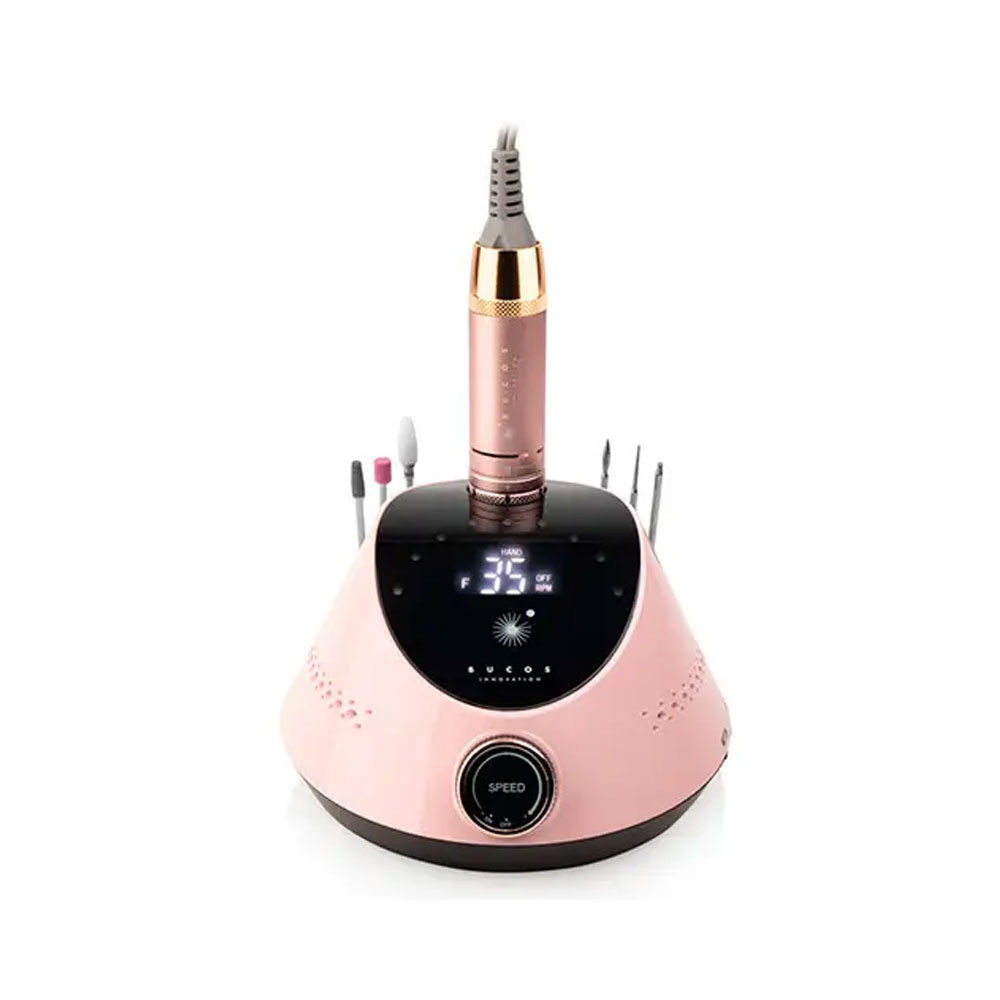 Фрезер для манікюру BUCOS Nail Drill X2 BLUSH PINK (65W/35000 об.) на beauty-prof.com Фото 4 Фрезер для манікюру BUCOS Nail Drill X2 BLUSH PINK (65W/35000 об.) Фото 4