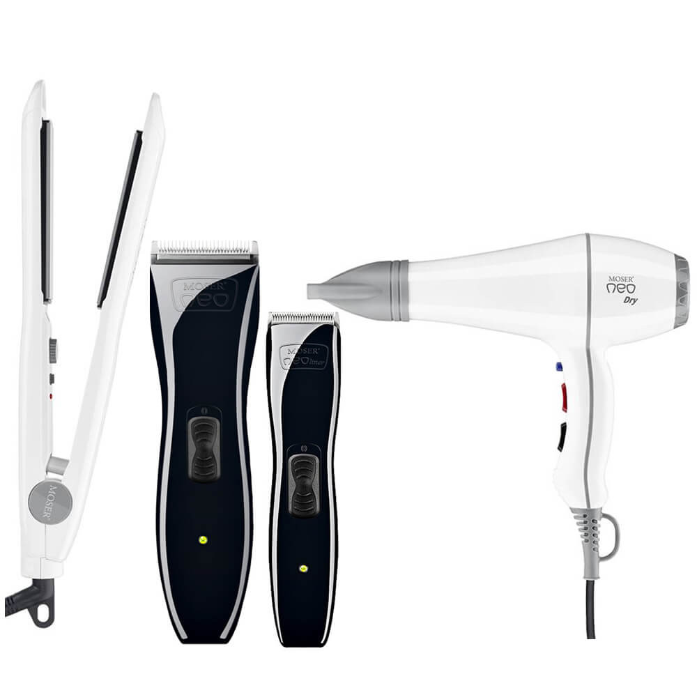 Набор MOSER NEO KIT черный/белый 1886-0105