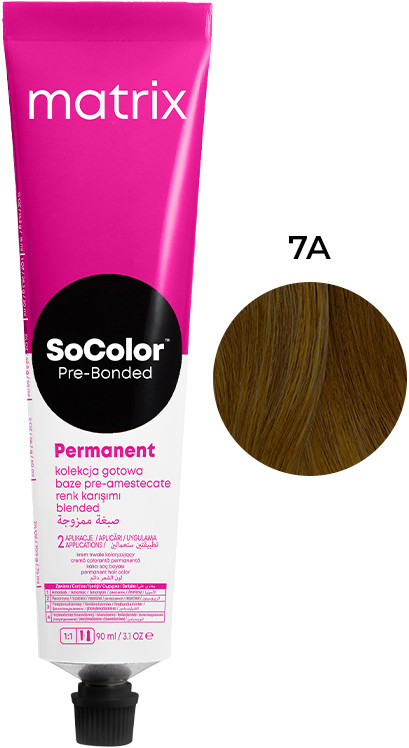 Крем-фарба для волосся PRE Bonded SOCOLOR.beauty тон 7A, 90 мл Matrix