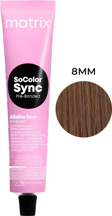 Крем-фарба для волосся PRE Bonded SOCOLOR.beauty тон 8MM, 90 мл Matrix