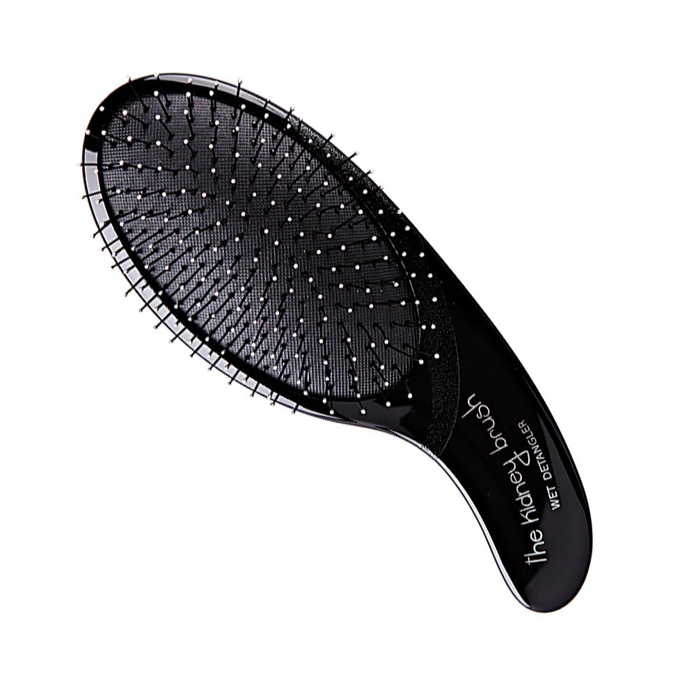 Щітка (чорна) Kidney Brush Wet Detangler Olivia Garden