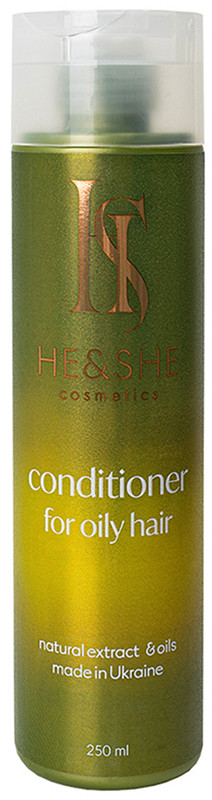 Кондиционер для жирных волос He&She Cosmetics, 250 мл