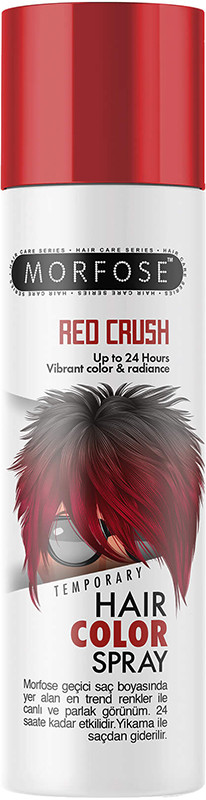 Кольоровий спрей для волосся Red Crush Morfose, 150 мл