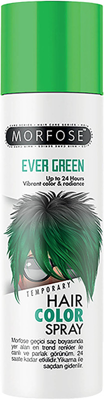 Цветной спрей для волос Ever Green Morfose, 150 мл