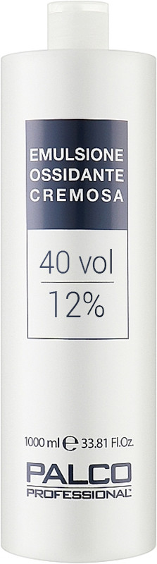 Окислювальна емульсія кремова 40 обсягів 12% Only Color Palco, 1000 мл