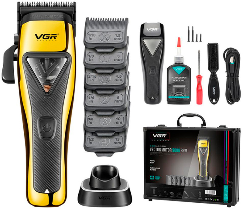 Машинка для стрижки аккумуляторная Clipper V-015 MAGLEV VECTOR VGR на beauty-prof.com Машинка для стрижки аккумуляторная Clipper V-015 MAGLEV VECTOR VGR