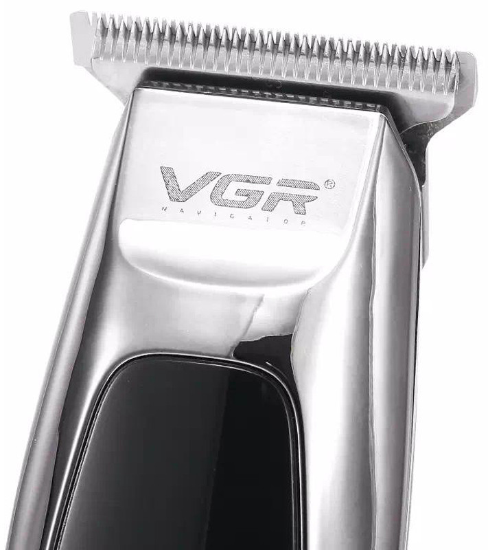 Тример для стрижки (5 насадок) V-093 SILVER VGR на beauty-prof.com Фото 3 Тример для стрижки (5 насадок) V-093 SILVER VGR Фото 3