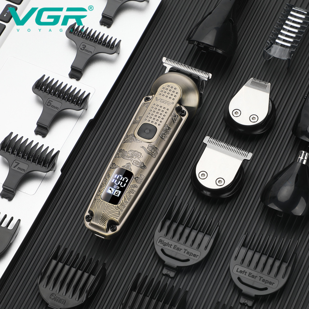 Набор для стрижки (16 насадок) 6 в 1 V-095 VGR на beauty-prof.com Фото 3 Набор для стрижки (16 насадок) 6 в 1 V-095 VGR Фото 3