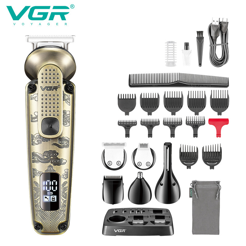 Набор для стрижки (16 насадок) 6 в 1 V-095 VGR на beauty-prof.com Фото 4 Набор для стрижки (16 насадок) 6 в 1 V-095 VGR Фото 4