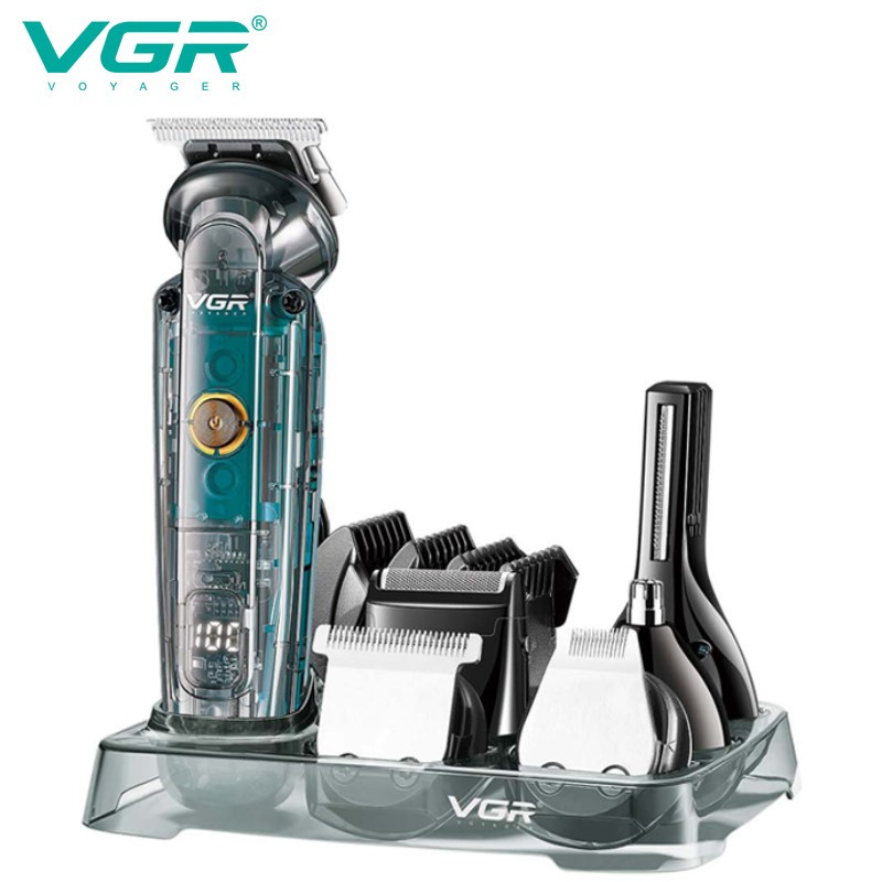 Набір для стрижки (14 насадок) 6 в 1 V-102 VGR на beauty-prof.com Набір для стрижки (14 насадок) 6 в 1 V-102 VGR