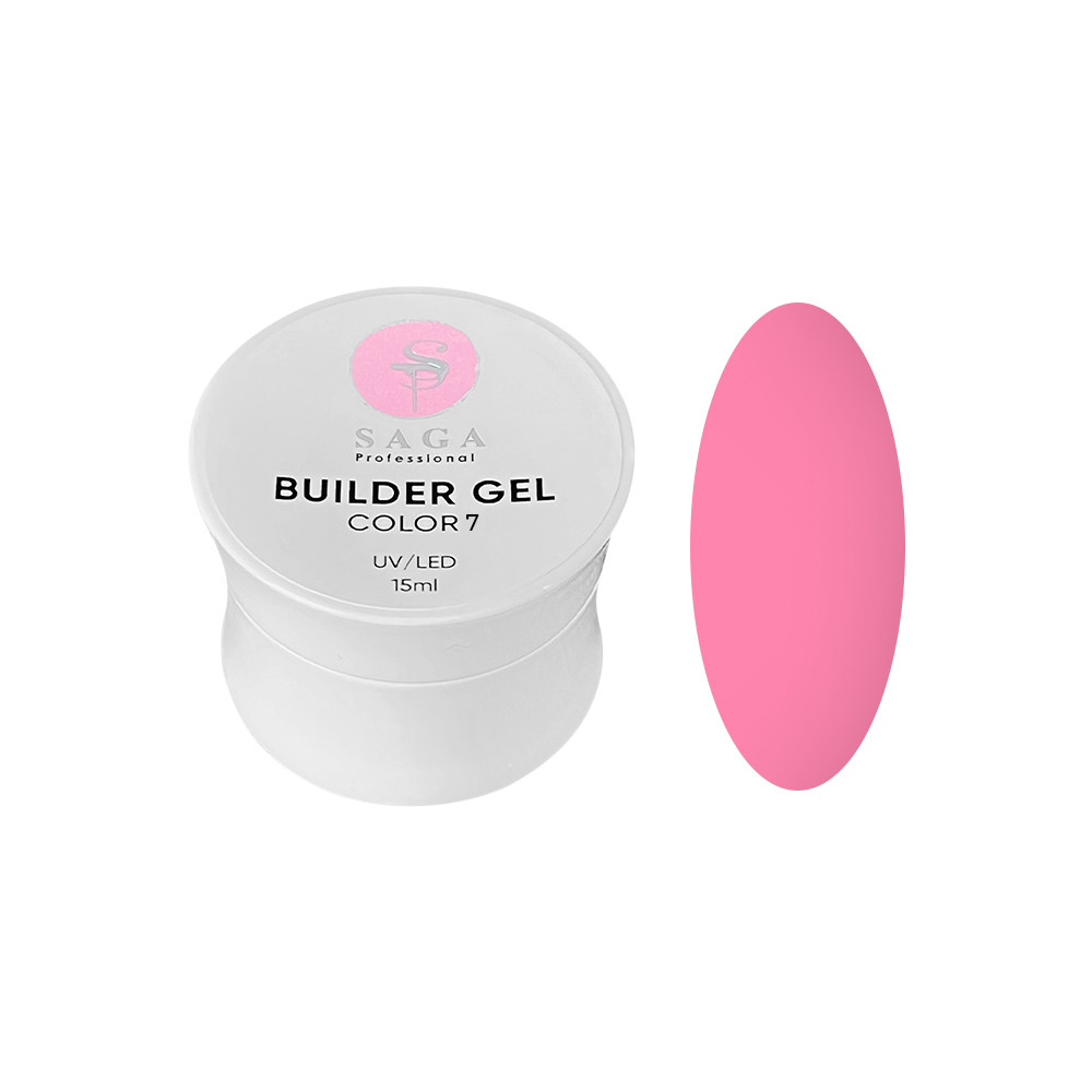 Builder Gel Color 7 Saga, 15 мл