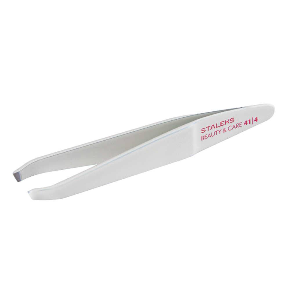 Пінцет для брів BEAUTY & CARE 41 TYPE 4 (вузькі скошені кромки) СТАЛЕКС  Фото 6 