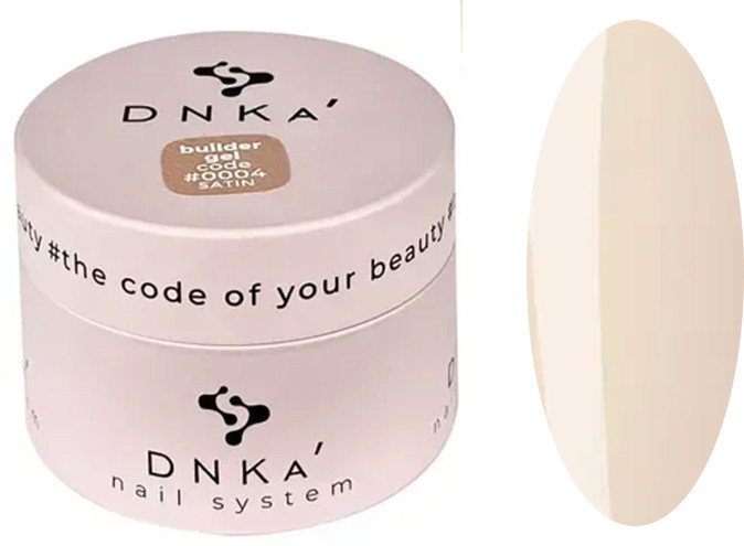 Гель для наращивания Builder Gel New Formula №0004 DNKa, 30 мл