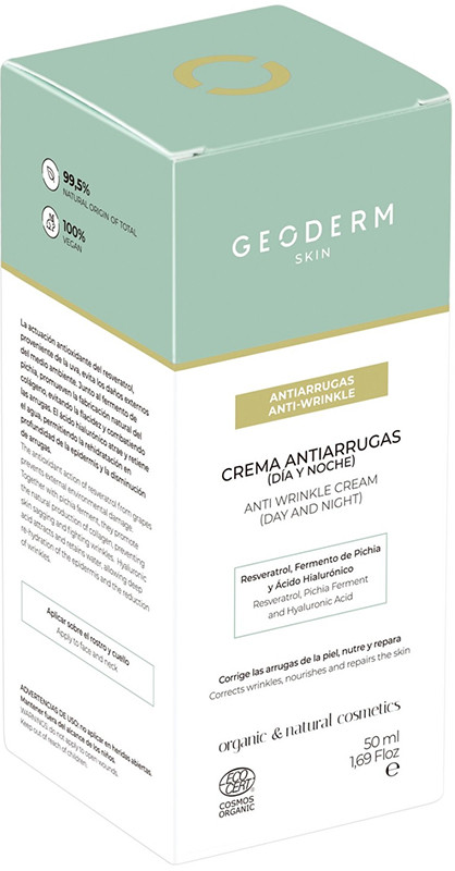 Крем проти зморшок з ресвератролом 50 мл GEODERM SKIN  Фото 2 