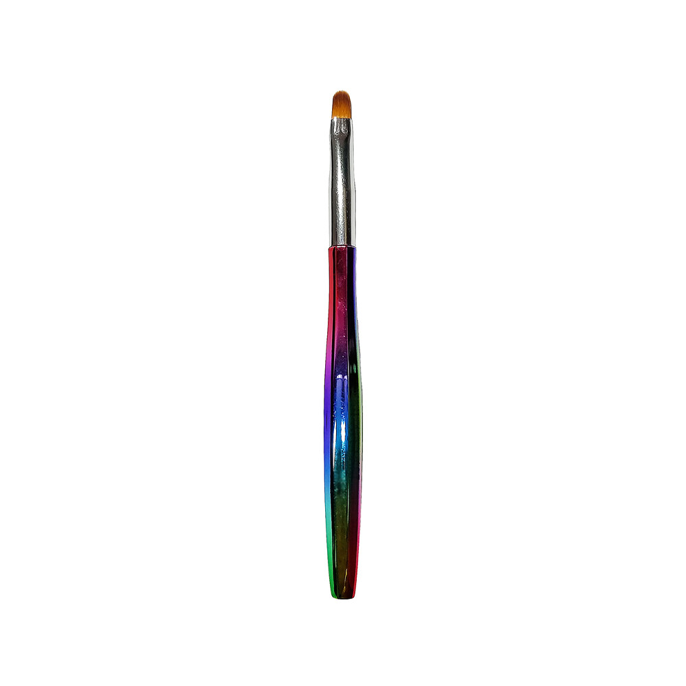 Пензель для гелю Oval №8 Rainbow Mart 
