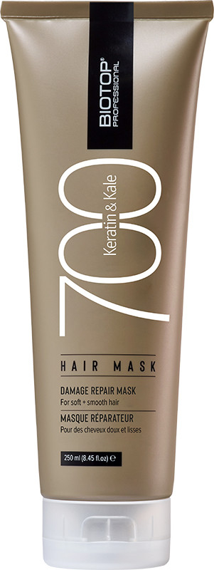 BIOTOP 700 Маска для волосся Keratin + Kale, 250 мл