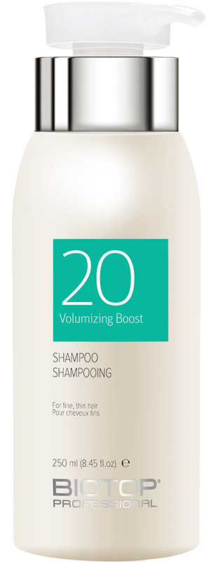 BIOTOP 20 Шампунь для надання об'єму волоссю Volumizing Boost, 250 мл на beauty-prof.com Фото 2 BIOTOP 20 Шампунь для надання об'єму волоссю Volumizing Boost, 250 мл Фото 2
