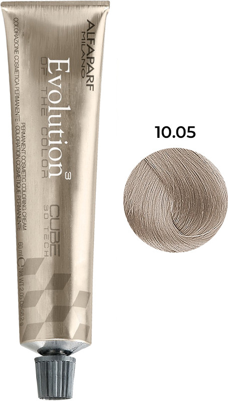 Стійка фарба для волосся Evolution of the Color тон 10.05 Alfaparf, 60 мл 