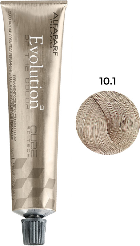 Стійка фарба для волосся Evolution of the Color тон 10.1 Alfaparf, 60 мл 