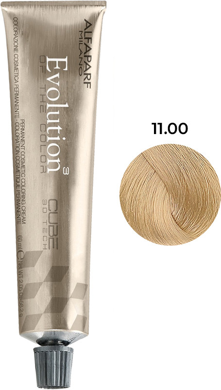 Стойкая краска для волос Evolution of the Color тон 11.00 Alfaparf, 60 мл