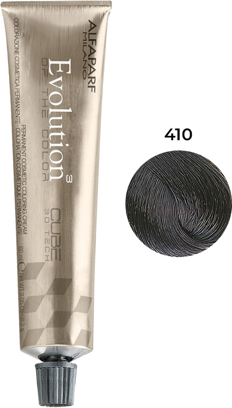 Стойкая краска для волос Evolution of the Color тон 410 Alfaparf, 60 мл на beauty-prof.com Стойкая краска для волос Evolution of the Color тон 410 Alfaparf, 60 мл