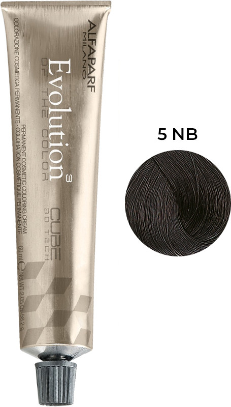 Стійка фарба для волосся Evolution of the Color тон 5 Nb Alfaparf, 60 мл на beauty-prof.com Стійка фарба для волосся Evolution of the Color тон 5 Nb Alfaparf, 60 мл
